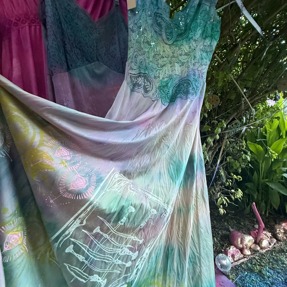Reworked vintage Olga nightgown